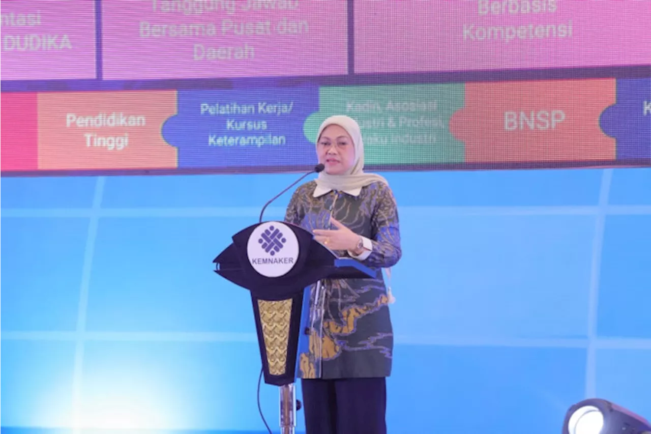 Menaker Ida Fauziyah Instruktur Kunci dalam Menciptakan Tenaga Kerja Kompeten dan Berdaya Saing