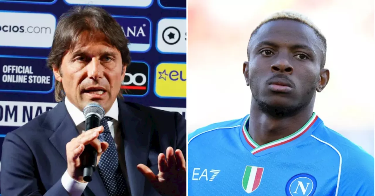 Antonio Conte reveals Napoli 'agreement' with Victor Osimhen after Arsenal interest