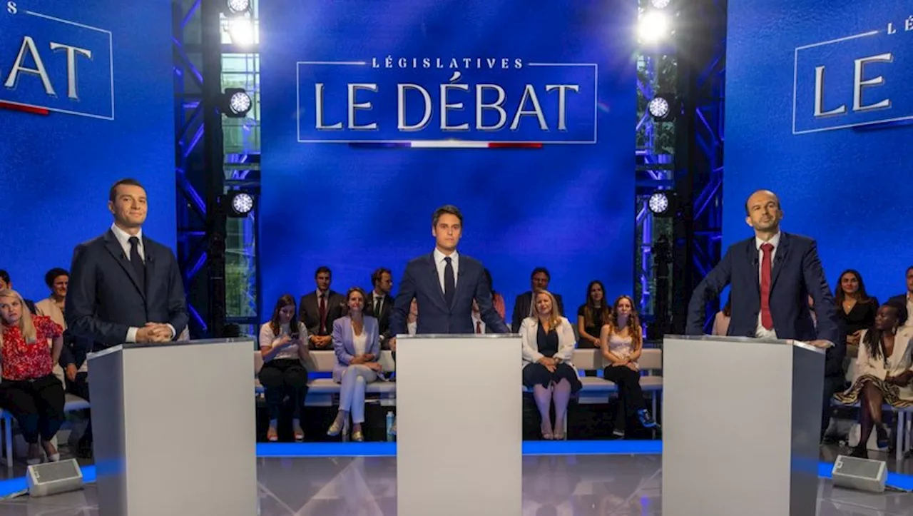 Elections législatives : Attal-Bardella-Bompard, qui a gagné le premier débat de la campagne ?