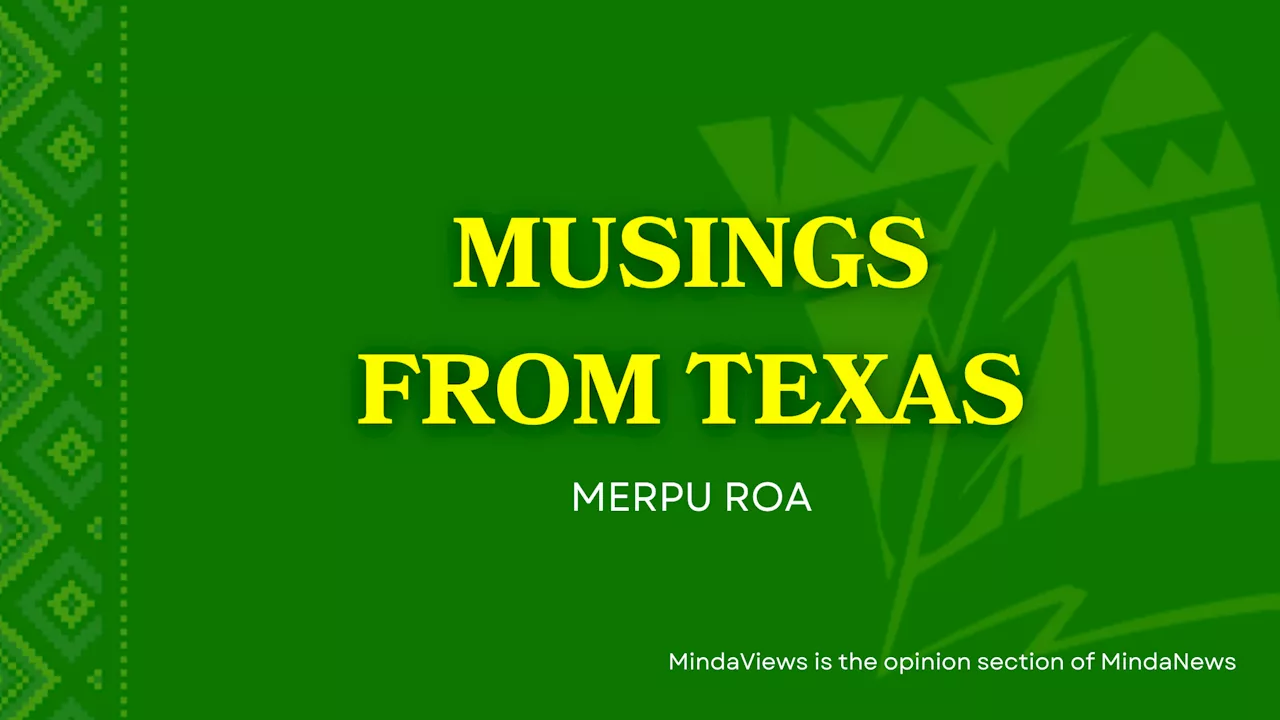 MUSINGS FROM TEXAS: Tatay Bido's interreligious dialogue with Muslims in Mindanao