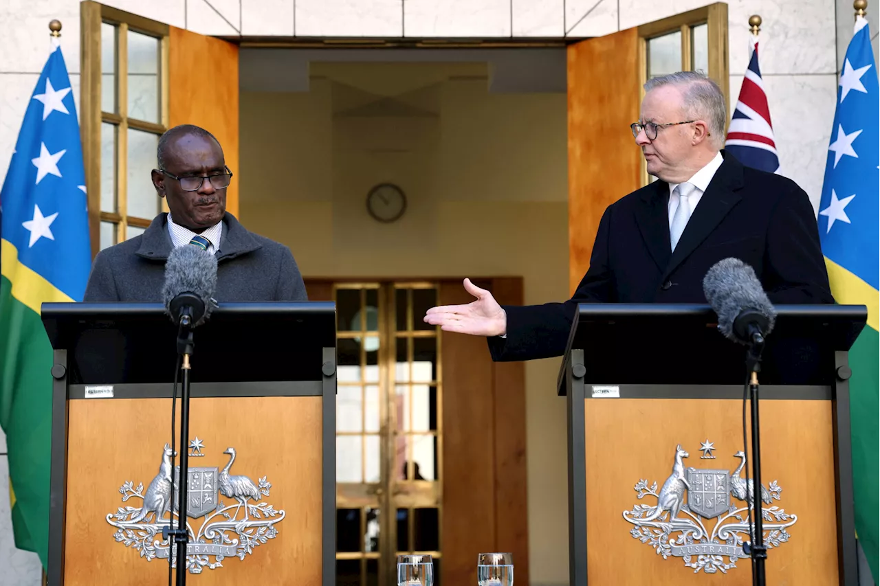 Australia pushes Solomons to rely on Pacific nations for security