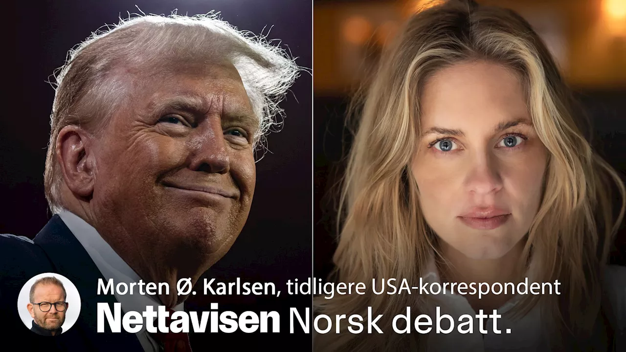 Svensk journalist sier opp etter et ellevilt Donald Trump-oppgjør