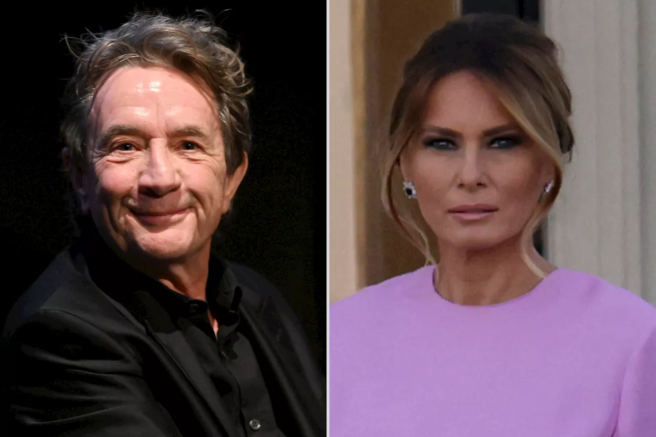 Martin Short Jokes About Melania Trump While Filling in for Jimmy Kimmel