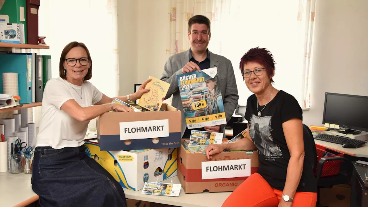 Amstettner Bücherei lädt zum großen Bücherflohmarkt