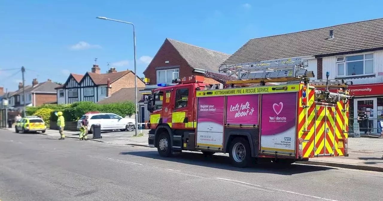 Stapleford live updates as road closed off and emergency services at the scene