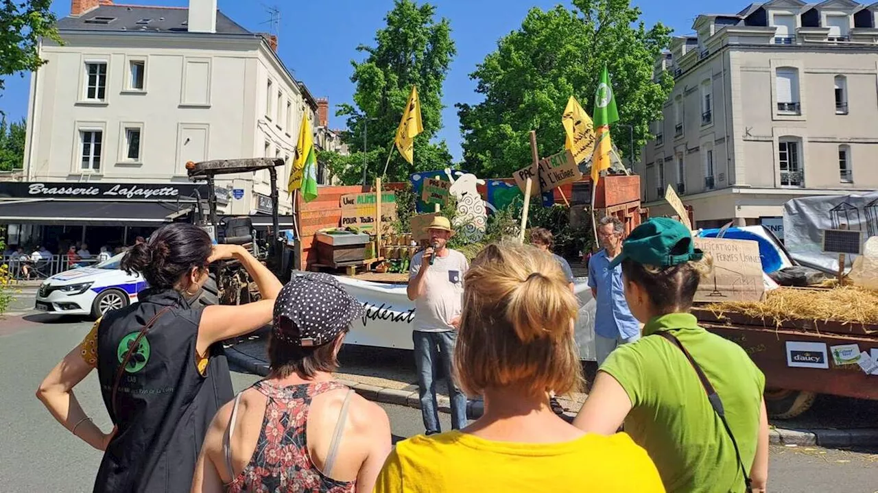 « Il ne faut pas balader les gens » : les agriculteurs manifestent contre les retards administratifs