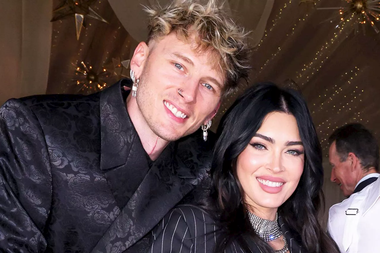 Machine Gun Kelly and Megan Fox Are All Smiles as They Wear Matching Looks on Rare Date Night