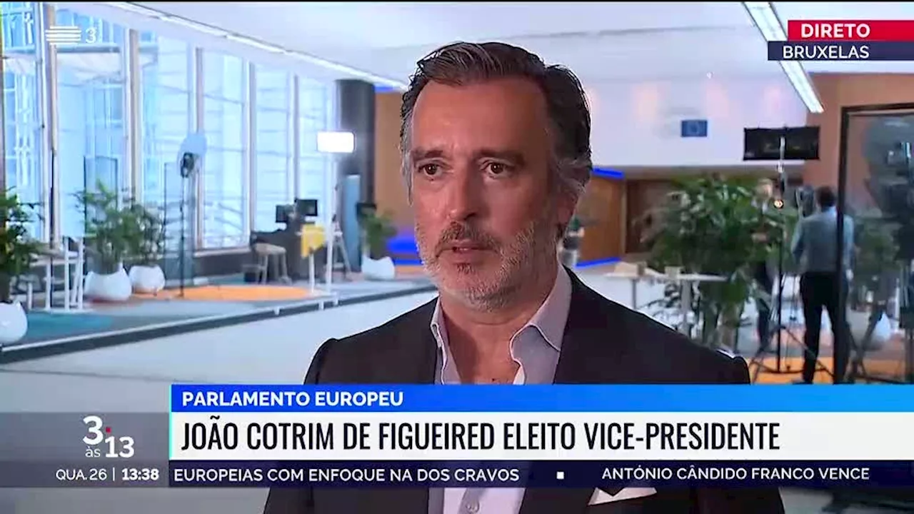 Cotrim de Figueiredo promete lutar por reforma das instituições europeias após eleito vice-presidente dos liberais