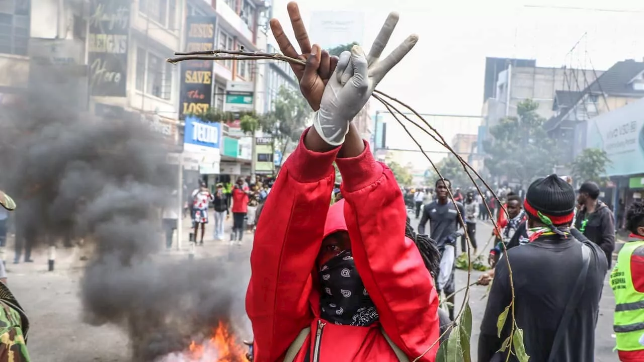 At least 13 dead in Kenyan tax protests