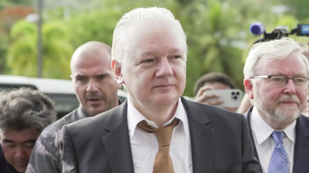 Julian Assange pleads guilty in Saipan as part of US freedom deal