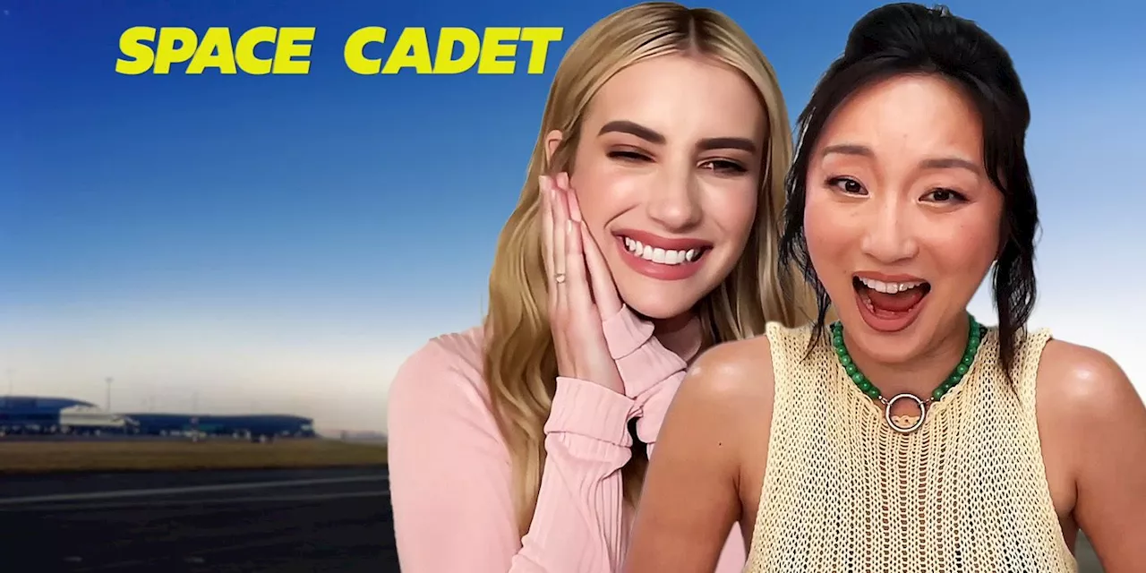 Emma Roberts & Poppy Liu Explain Why Space Cadet's Quirky Comedy Comes At The Perfect Time