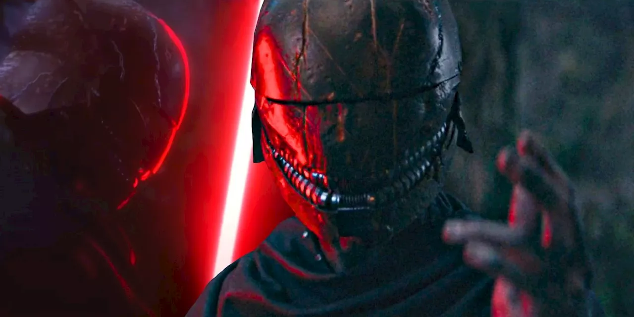 Why The Acolyte's Sith Lord Kept Turning His Lightsaber Off