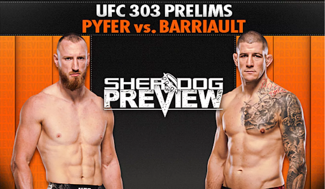 Preview: UFC 303 Prelims