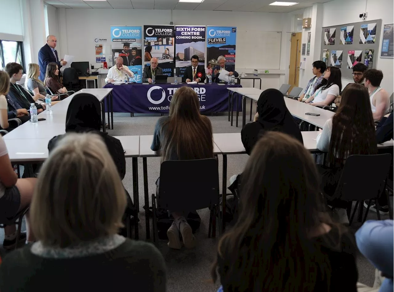 What Telford College students want to know about the General Election as they grill candidates