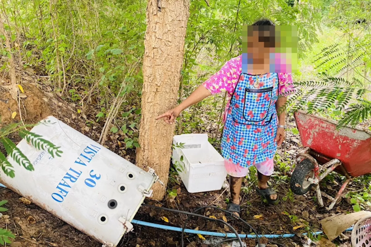 สองยายหลานชาวชัยภูมิฮึดสู้หัวขโมยสายไฟบ้านใช้ท่อนเหล็กตีหัวขโมยเจ็บปางตาย