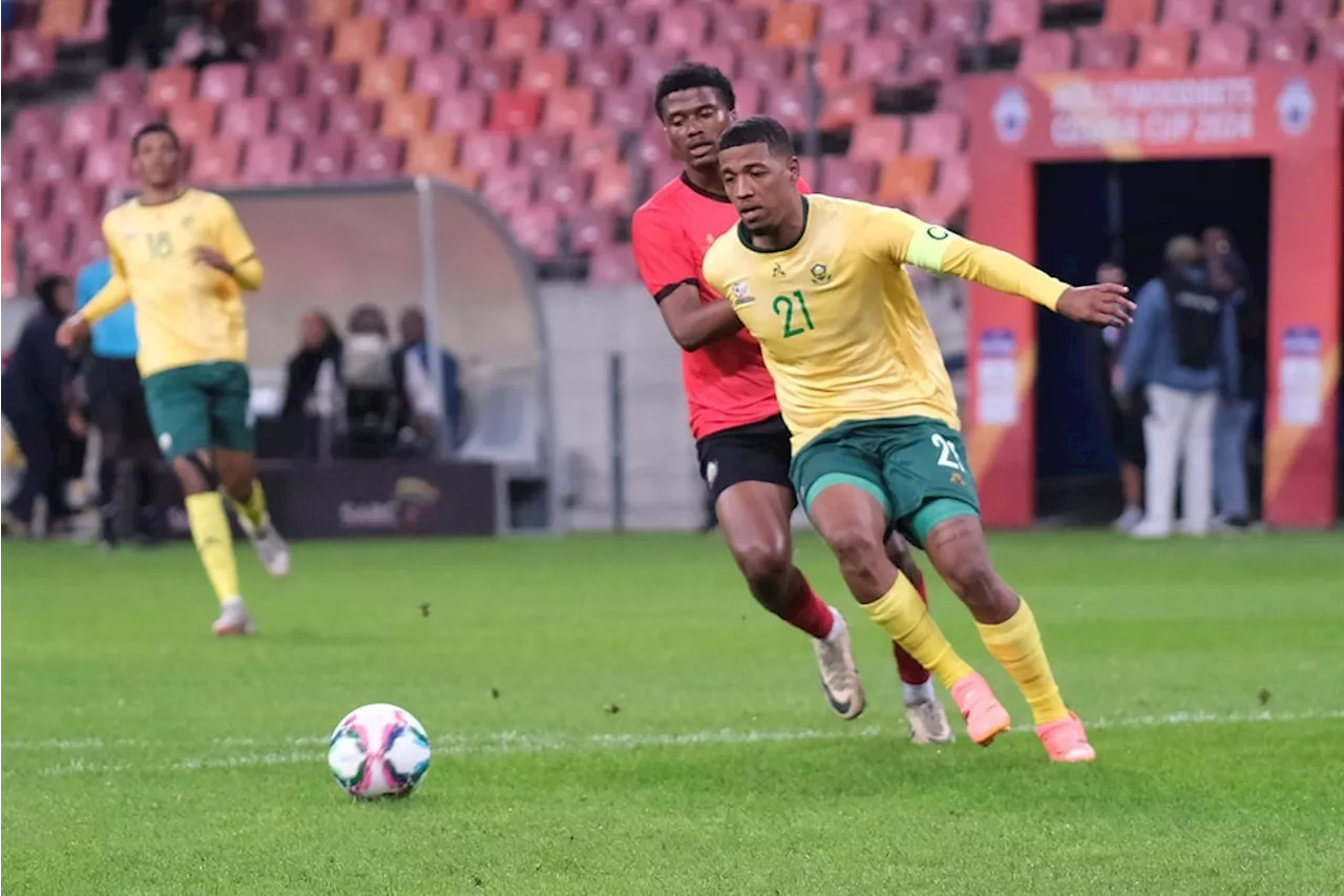 HT Report: Bafana Bafana 1-0 Mozambique