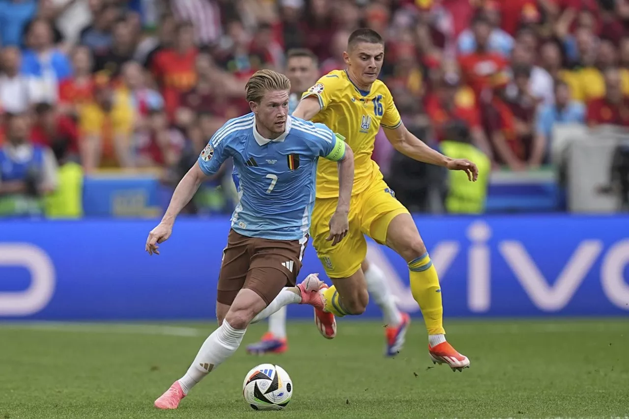 Belgium advances to last 16 at Euro 2024 after 0-0 draw, Ukraine eliminated