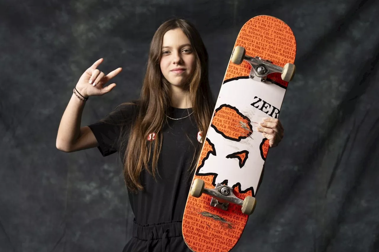 Fourteen-year-old Pan Am champion De Fazio Ebert named to Olympic skateboard team