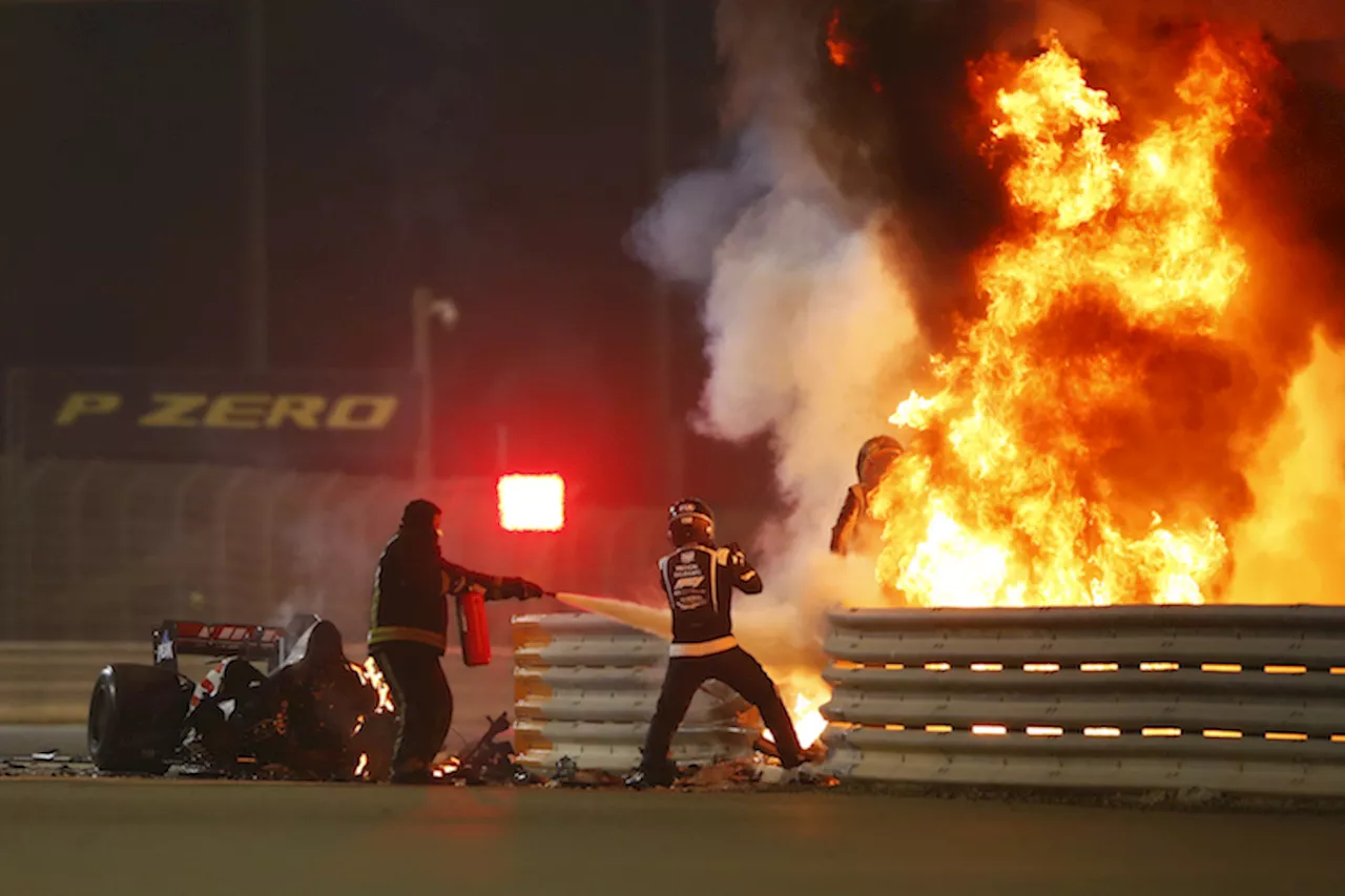 Crash Romain Grosjean: Gründe für den Feuerball