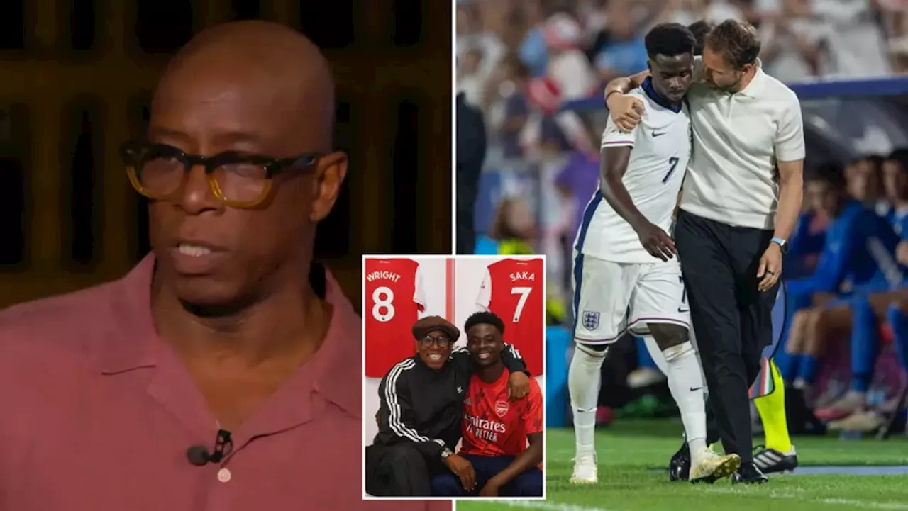 Ian Wright makes controversial Bukayo Saka suggestion in a bid to 'activate' England's attack