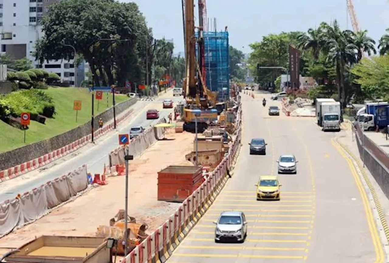 Traffic diversions in Klang from June 29 to July 1 for LRT3 works