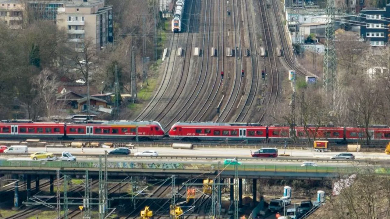 Duisburg: Wichtige Bahn-Verbindung im Ruhrgebiet wird gesperrt