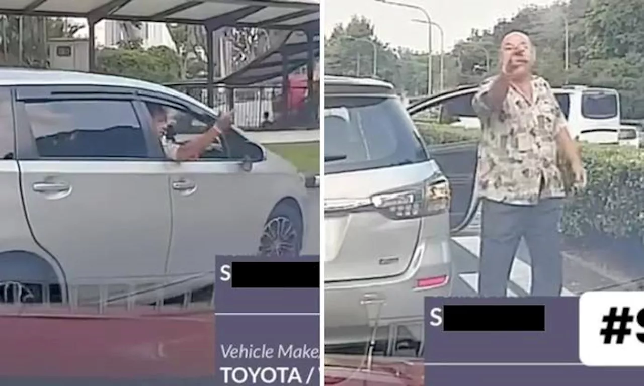 Driver stops car on expressway and gets out to confront another in road rage incident