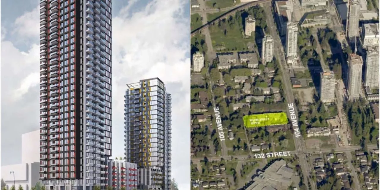 West Fraser Dev Proposing 35 And 25-Storey Tower Near Surrey City Hall