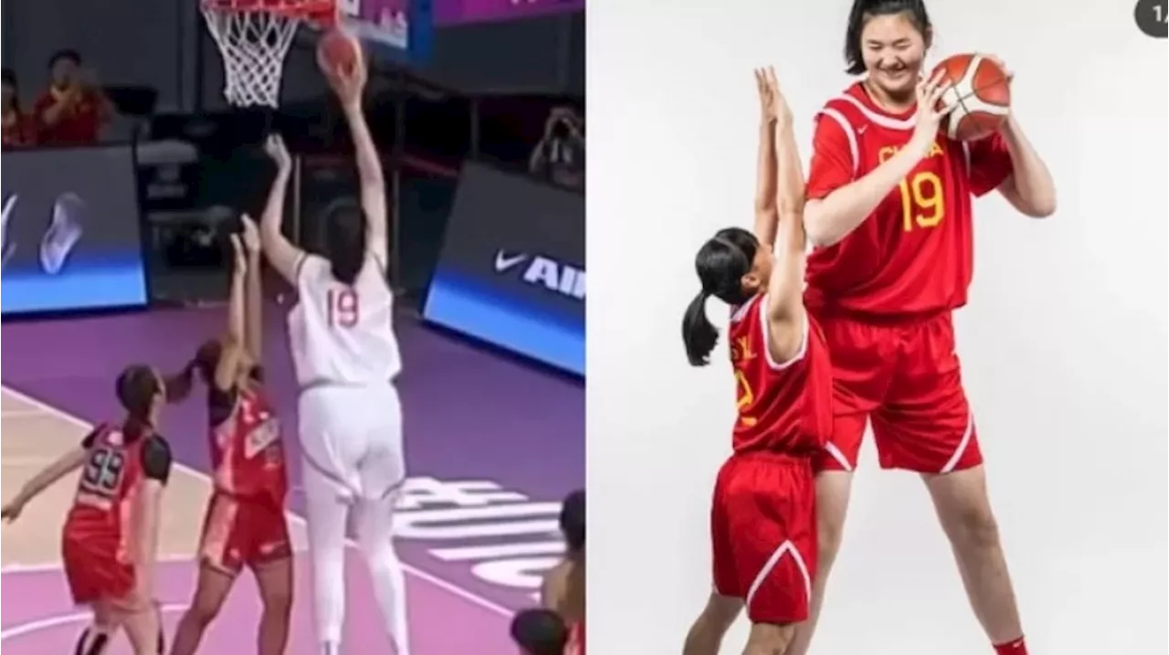 Viral Pebasket China Tingginya Bak Tower, Bikin Pemain Timnas Indonesia Mati Kutu