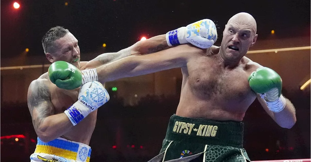 Boxe: Usyk renonce à sa ceinture IBF avant sa revanche contre Fury