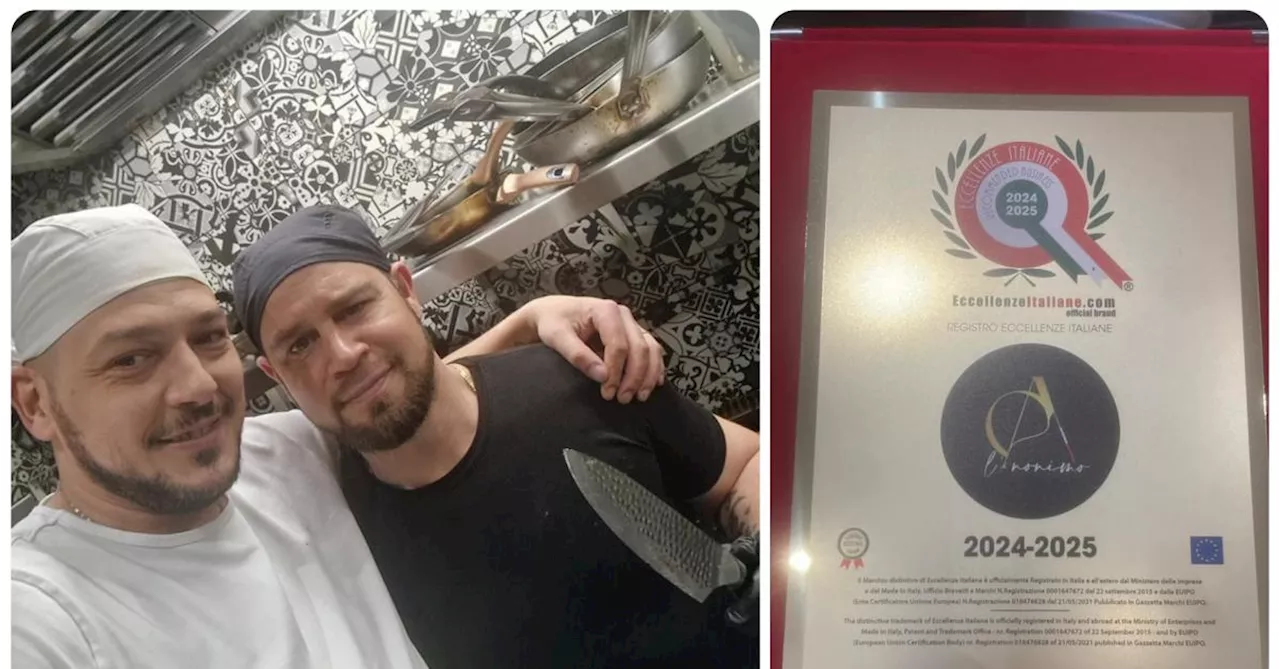 L’Anonimo à La Louvière reconnu « Excellence italienne » : « Mon restaurant, c’est mon quatrième enfant »