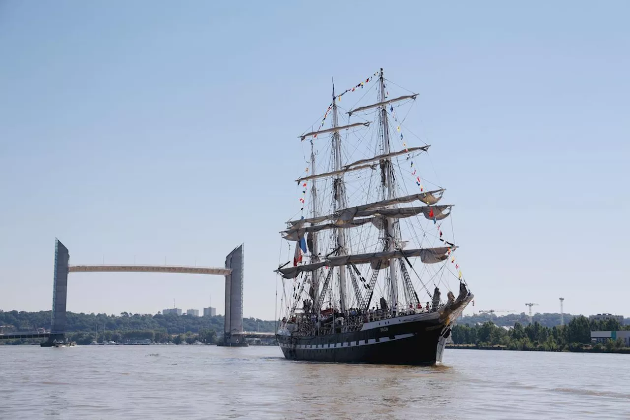 Bordeaux fête le vin 2024 : les grands voiliers sont arrivés le long des quais