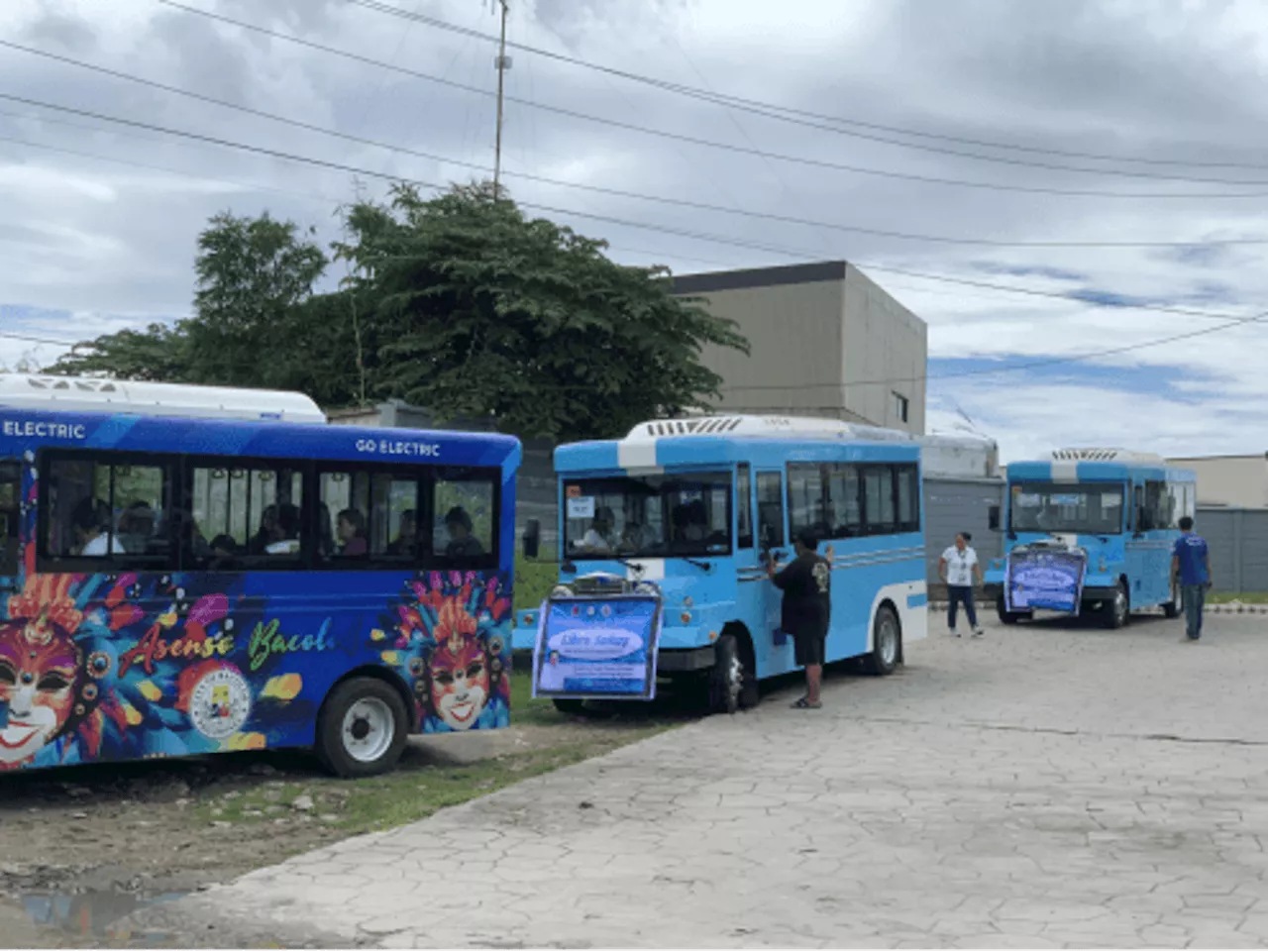 Green route dry run in Brgy. Cabug