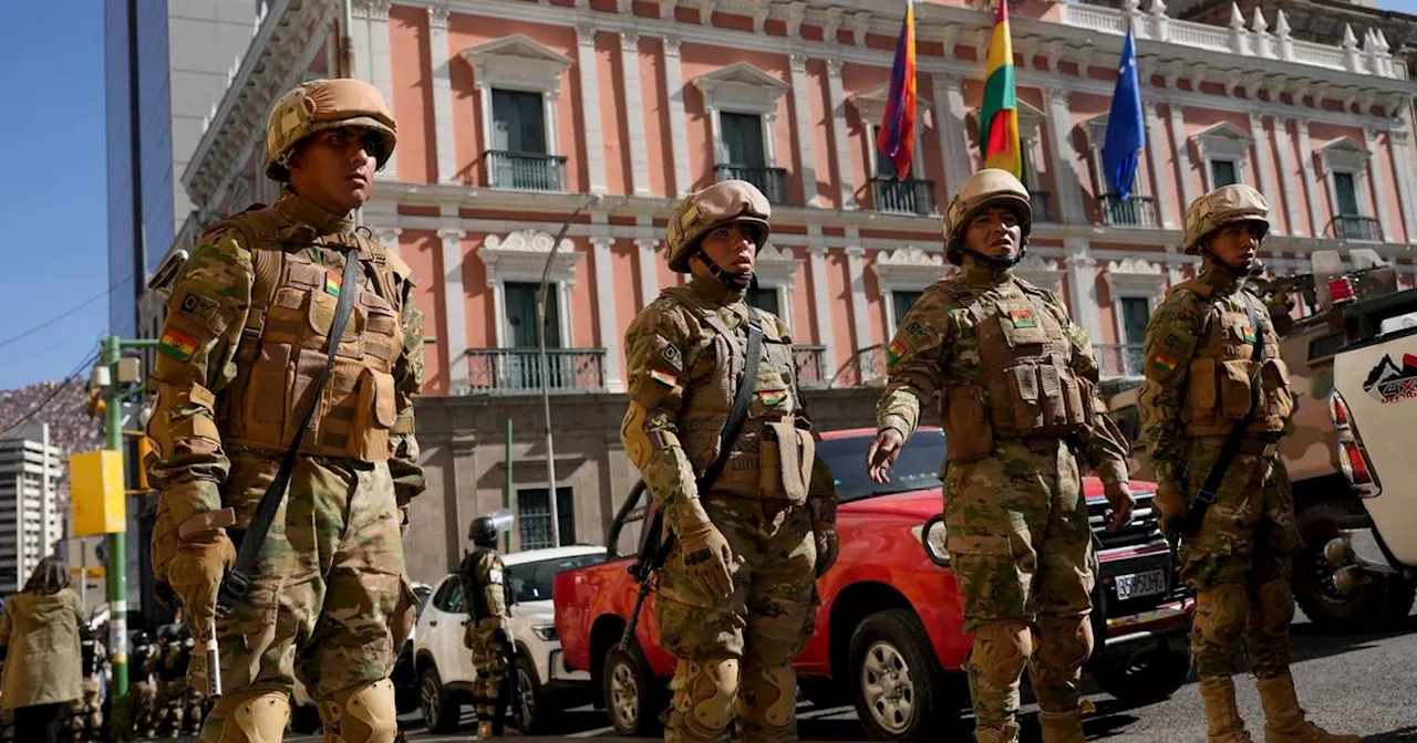 Putschversuch in Bolivien: Militär vor Regierungspalast