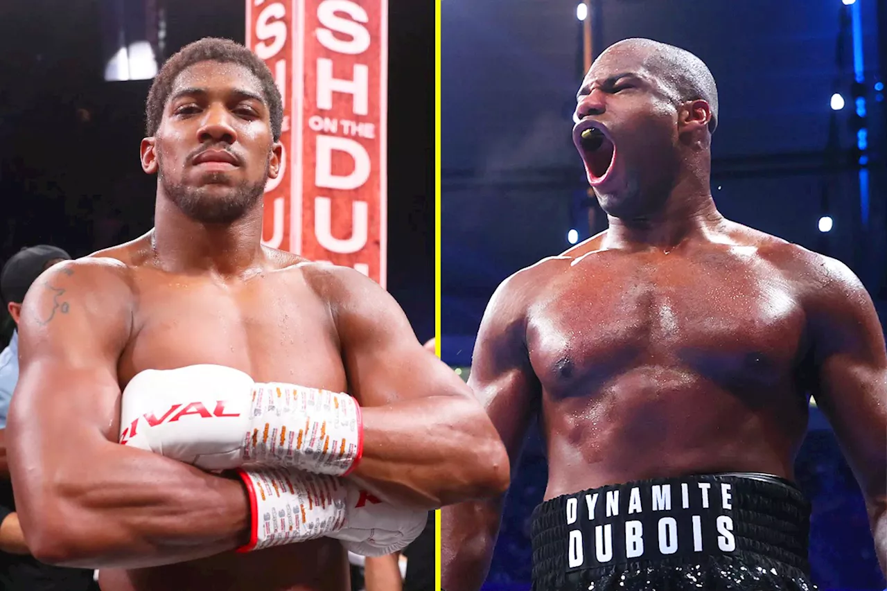 Anthony Joshua vs Daniel Dubois stunning undercard confirmed...