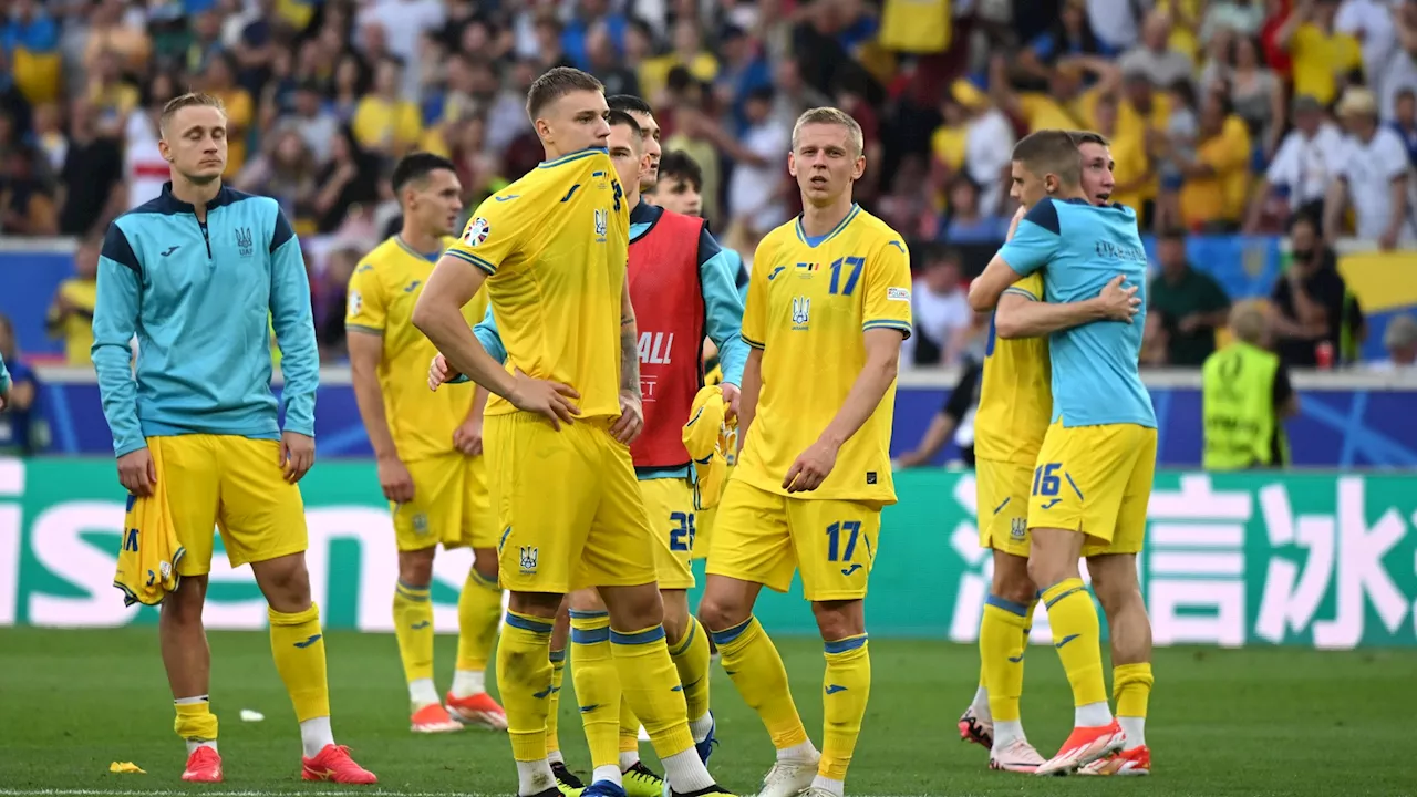 Ukraine create unwanted European Championship record at Euro 2024 with draw against Belgium...