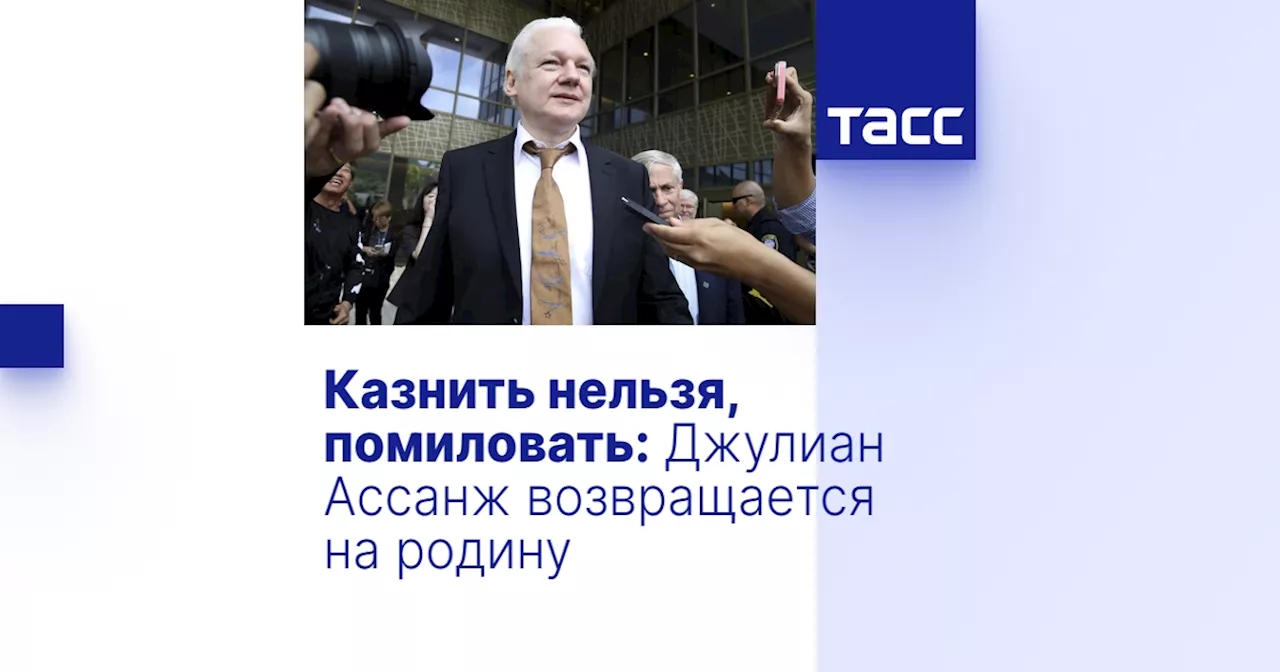 Казнить нельзя, помиловать: Джулиан Ассанж возвращается на родину