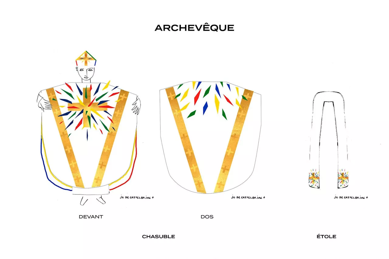 Designer vestments and furniture for Paris’s reborn Notre-Dame