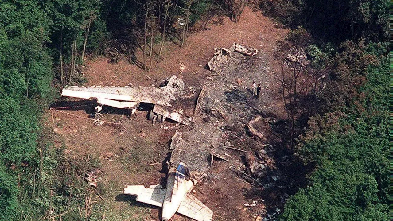 Horror moment packed Air France plane crashes & bursts into flames on its FIRST flight in front of...