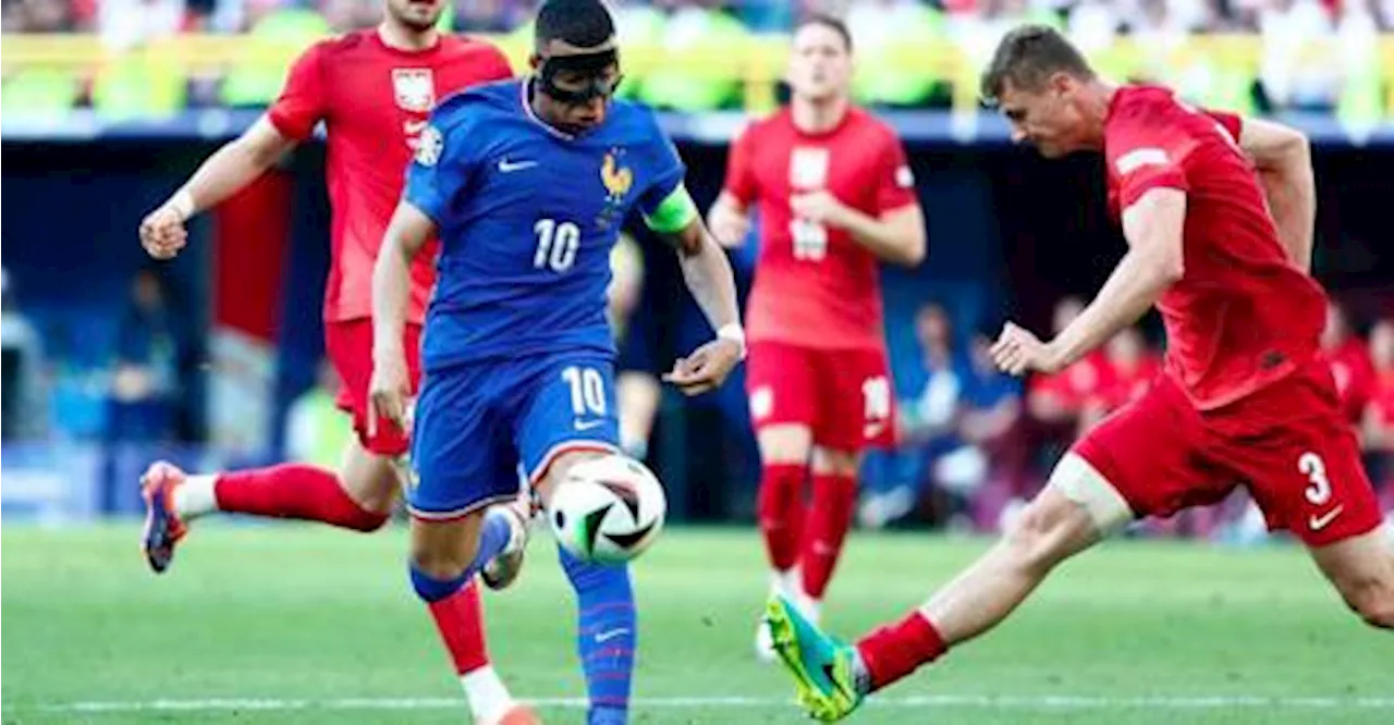 France draw 1-1 with Poland