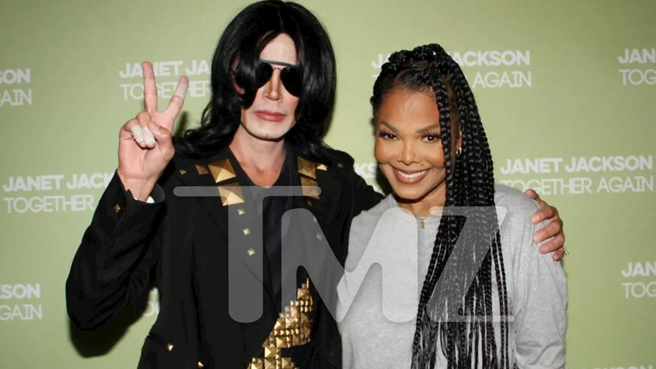 Michael Jackson Impersonator Meets Janet to Mark Death Anniversary