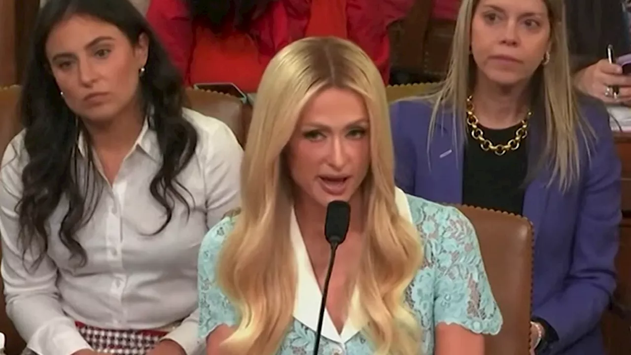 Paris Hilton Testifies Before Congress About Child Welfare Programs