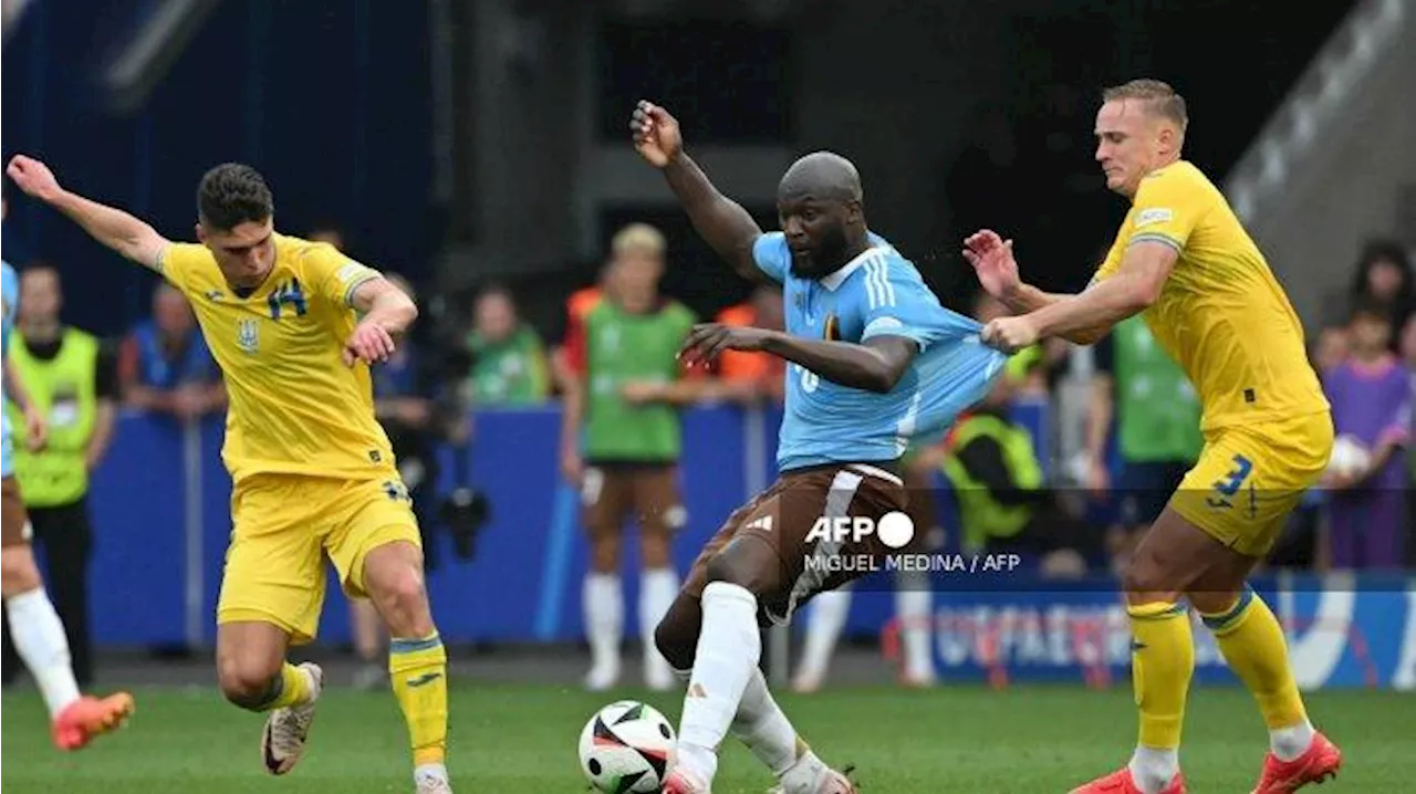 Hasil Euro 2024 Hari Ini: Diimbangi Ukraina 0-0, Belgia Jumpa Prancis di Babak 16 Besar