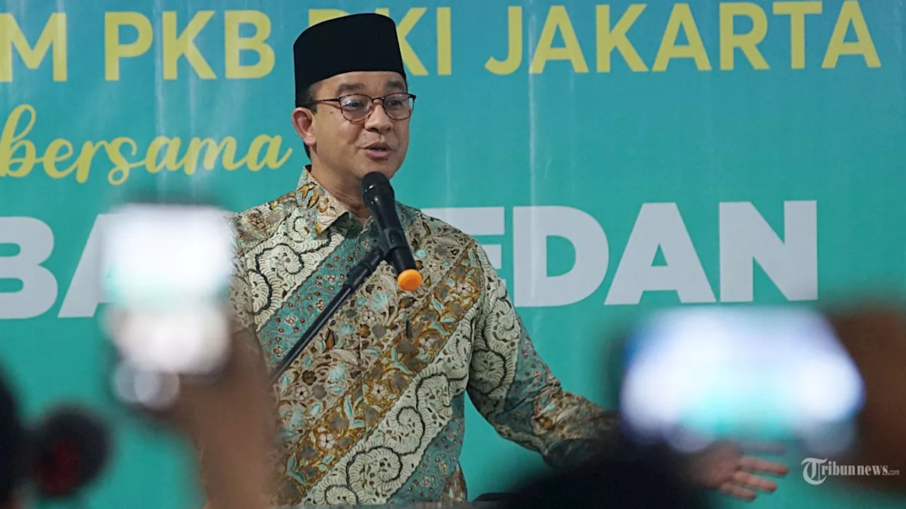 PKS: Anies Harus Gabung PKS jika Ingin Pilih Cawagub Sendiri di Pilkada DKI Jakarta 2024