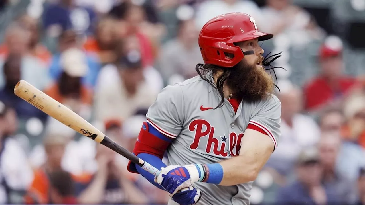 Marsh has four hits, four RBIs to lead Phillies over Tigers