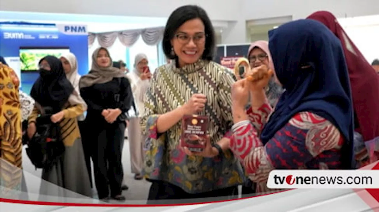 Menkeu Sri Mulyani Dorong Perempuan Jadi Pelaku UMKM Indonesia