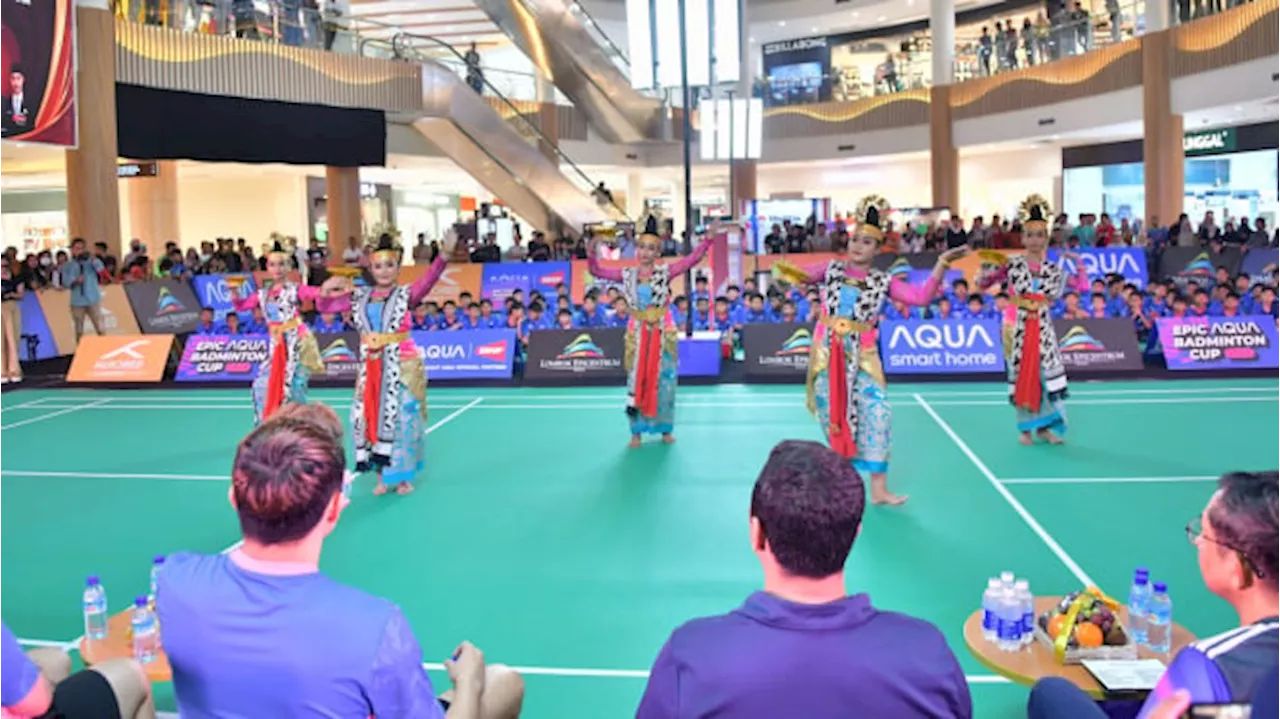 270 Peserta Ikuti Epic Aqua Badminton Cup 2024, Berkesempatan Dilatih Melati Daeva