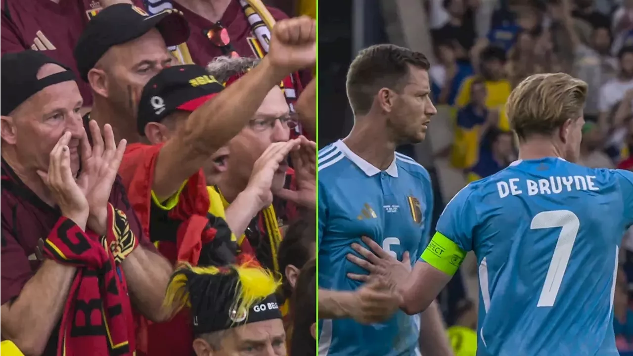 Surrealistische beelden: oorlog tussen De Bruyne en Belgische fans ondanks plaatsing