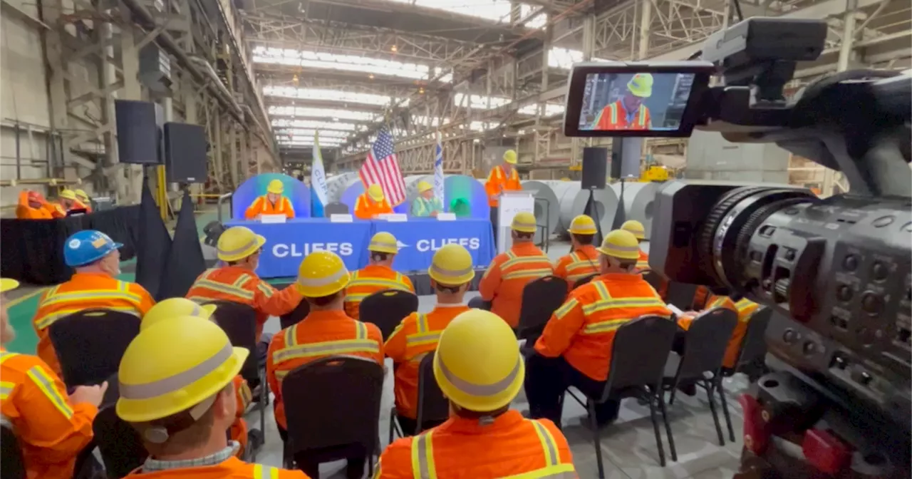 United Steelworkers, Sherrod Brown and Cleveland Cliffs call for level playing field in steel industry