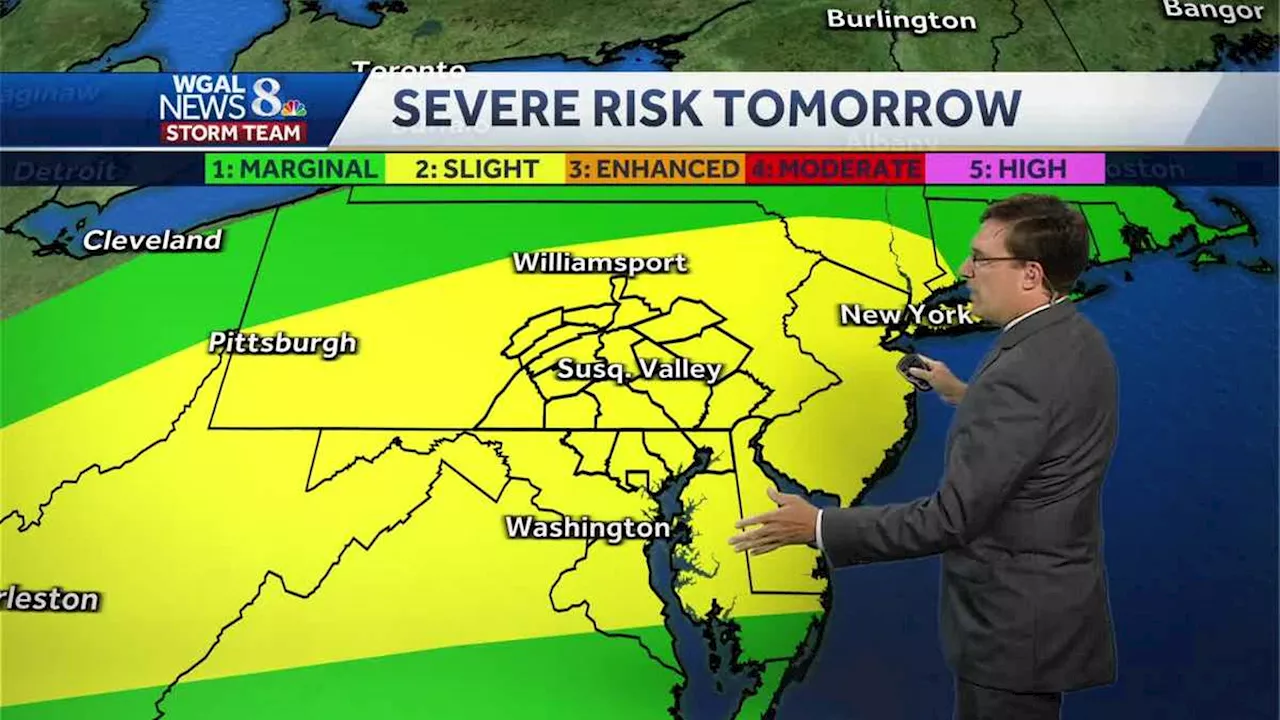 Humidity and Storms Return Wed Afternoon